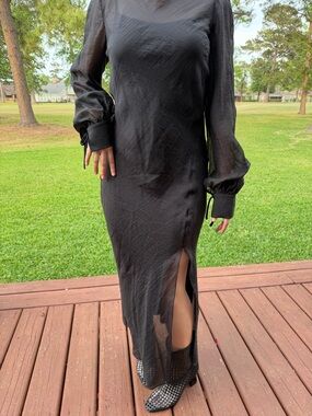 strapless open back dress Giselle : Maxi Dress main image 1
